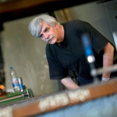 Stahlbearbeitung:
<br />

<br />
A. M. im Metallbaubetrieb